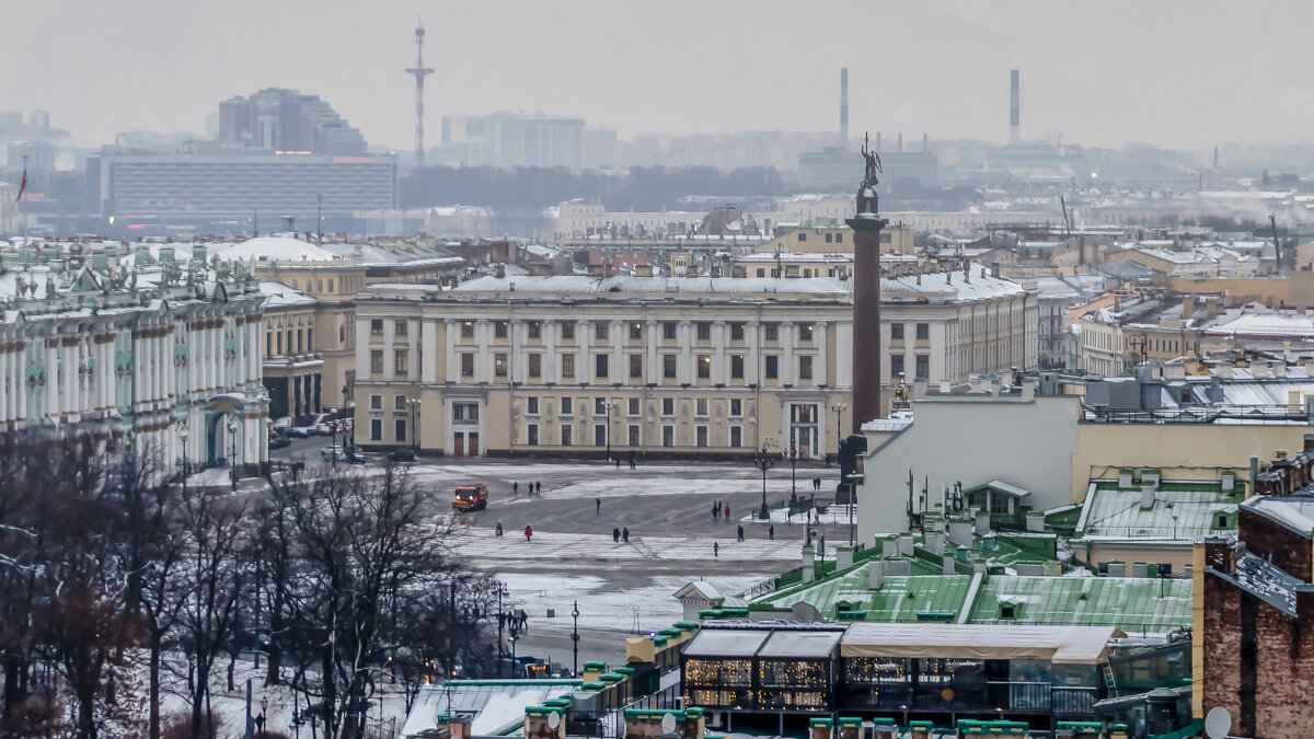 В Петербурге  - небольшой туман. - Игорь Викторов
