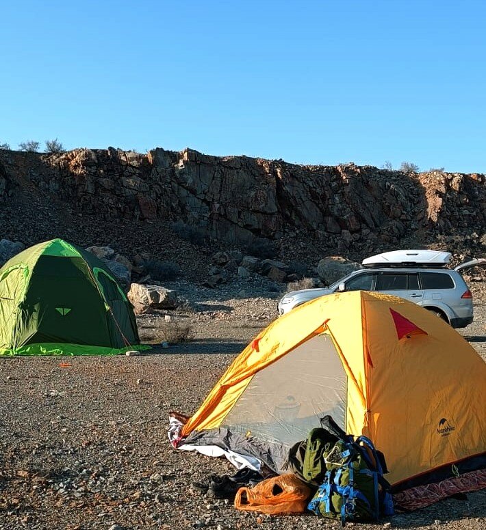 Лагерь в горах - Георгиевич 