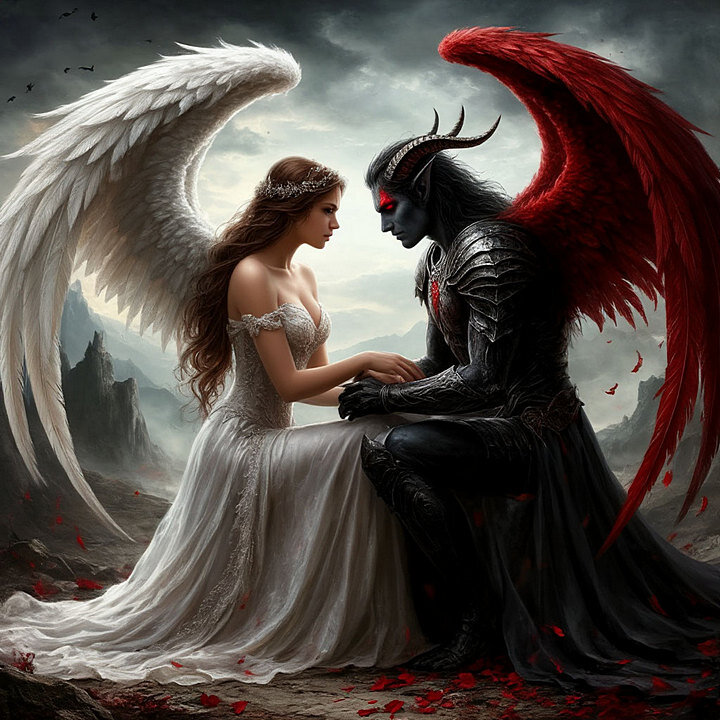 ангел и демон. - Mila 