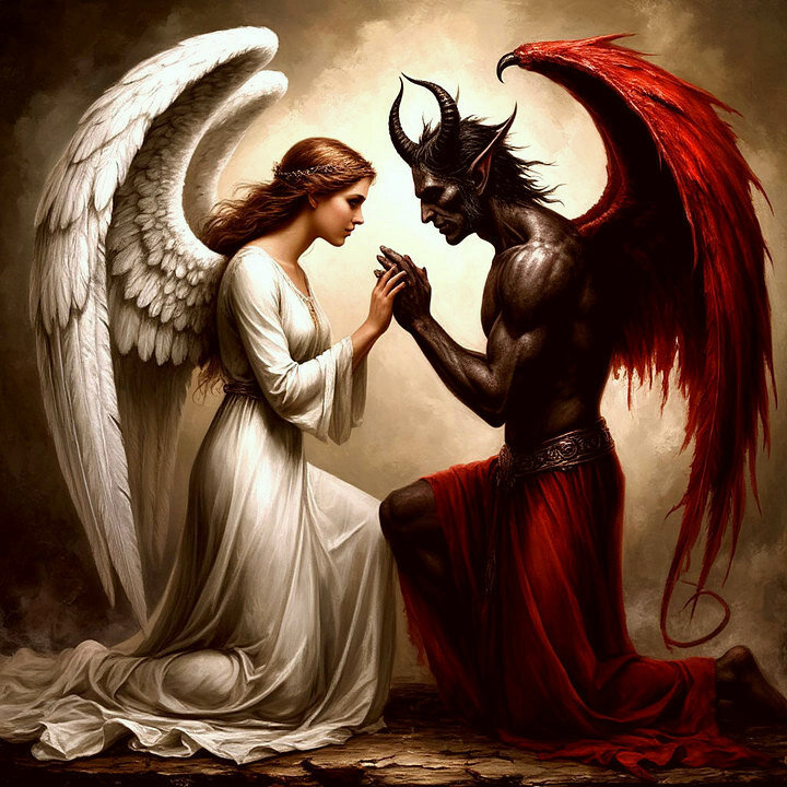 ангел и демон. - Mila 
