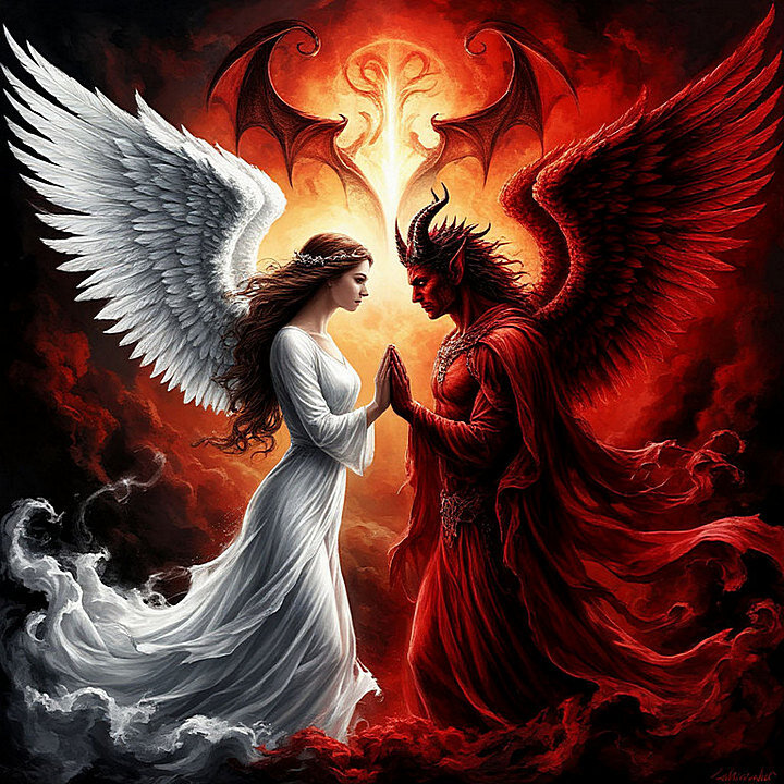 ангел и демон. - Mila 