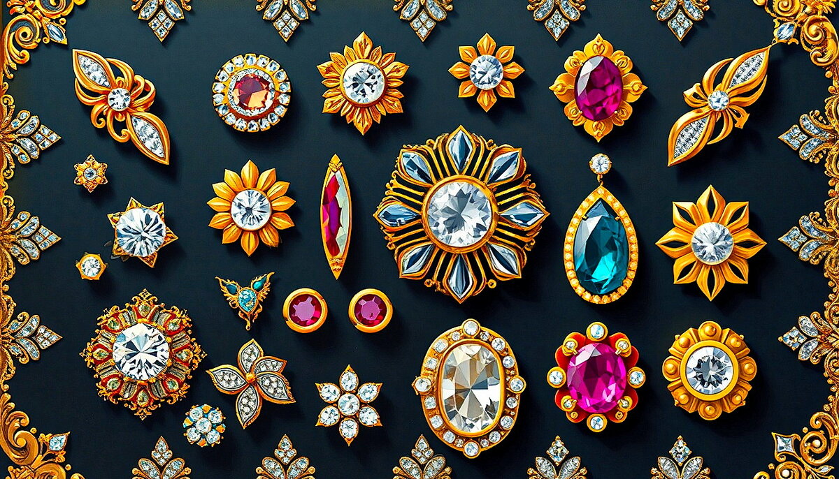 Абстракция. Декор-украшение. Драг. камни... (3) - Игорь Питерский