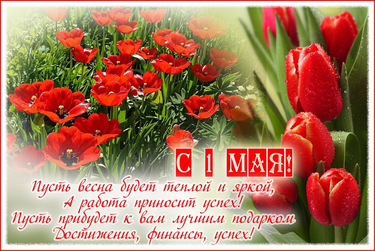 С ПРАЗДНИКОМ 1 МАЯ ! - Валентина Надсон