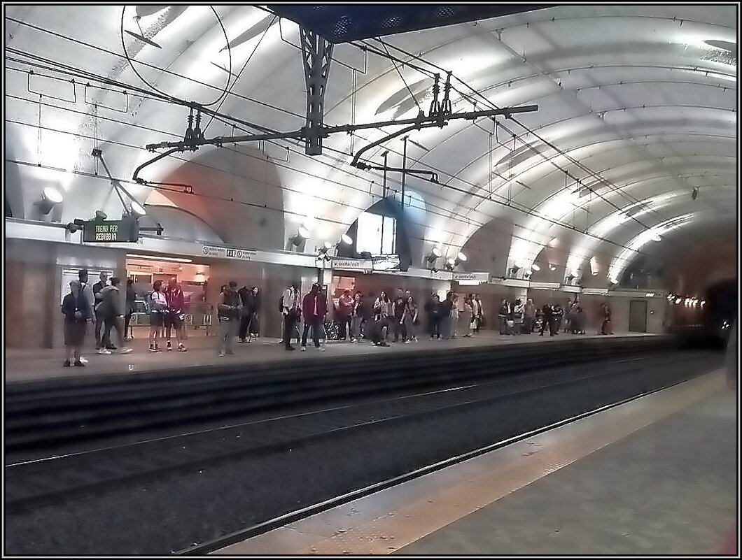 Рим. Станция метро - Ольга Довженко