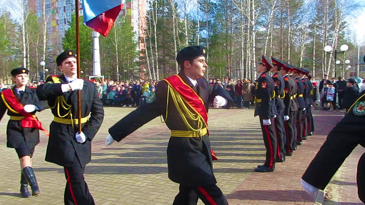 Май...Кадеты маршируют! - Владимир 