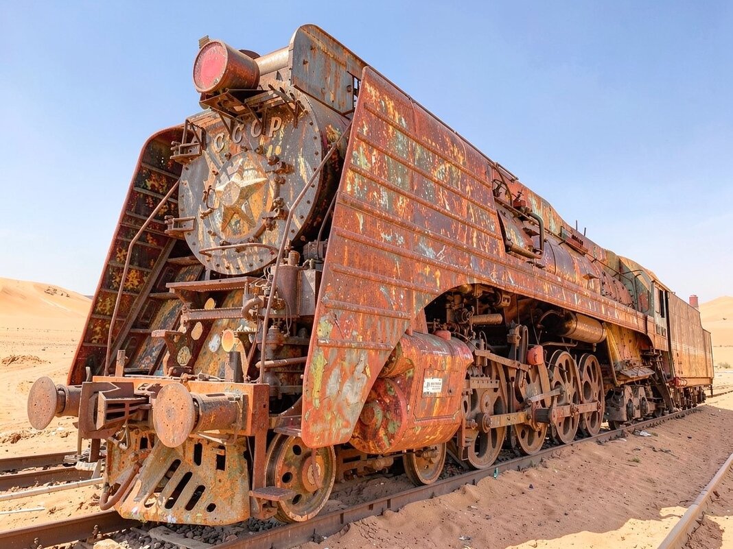 rusty train - Vlad Dega aka Sashka Х