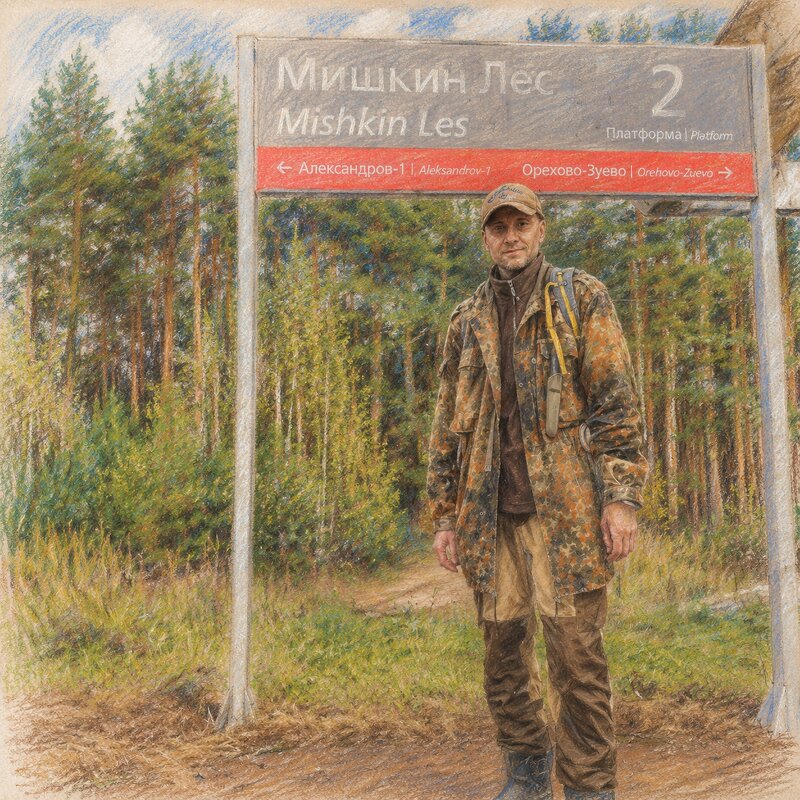 На станции Мишкин Лес - Денис Бочкарёв