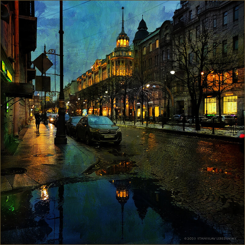 My magic Petersburg_04123_ул. Большая Конюшенная (быв. Желябова) - Станислав Лебединский My magic Petersburg_04123_ул. Большая Конюшенная (быв. Желябова) - Станислав Лебединский