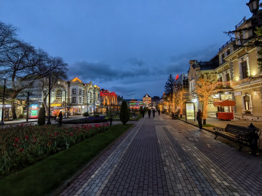 Курортный проспект. Вечер - Виктор Курортный проспект. Вечер - Виктор