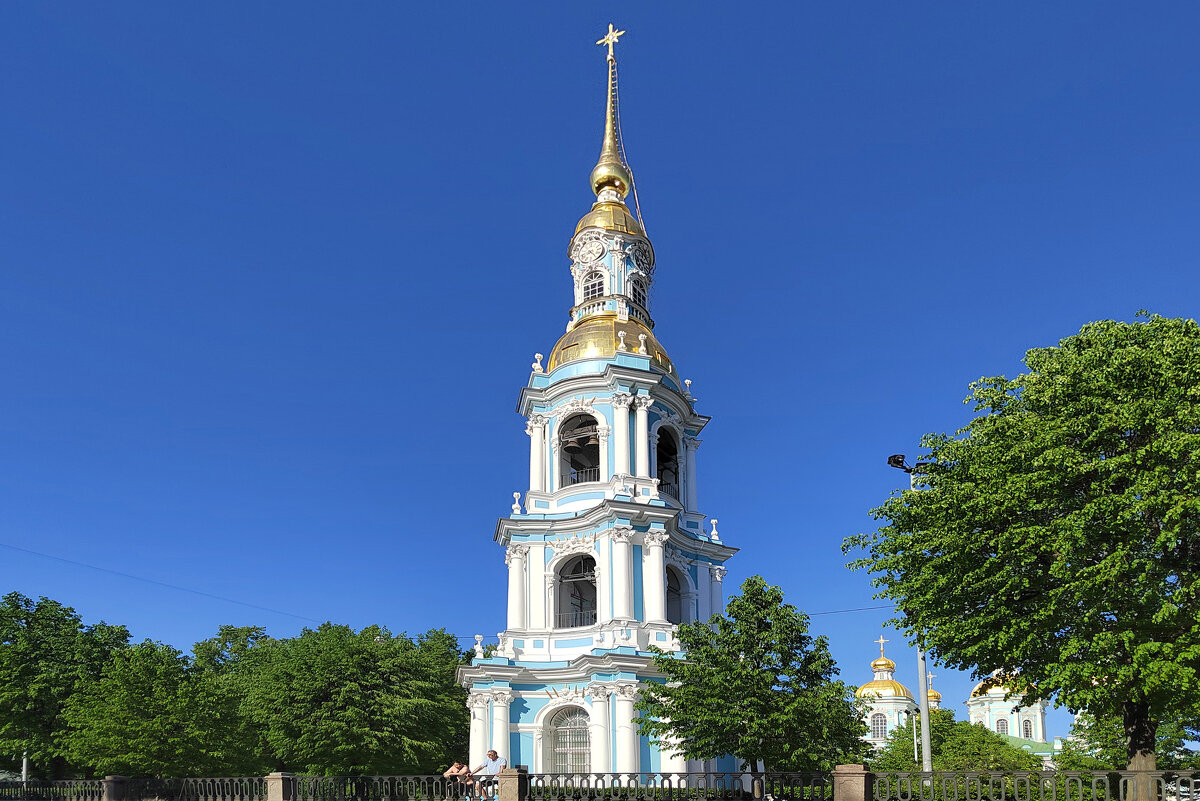 СПб, колокольня Никольского собора. Вид с воды - Фотогруппа Весна СПб, колокольня Никольского собора. Вид с воды - Фотогруппа Весна