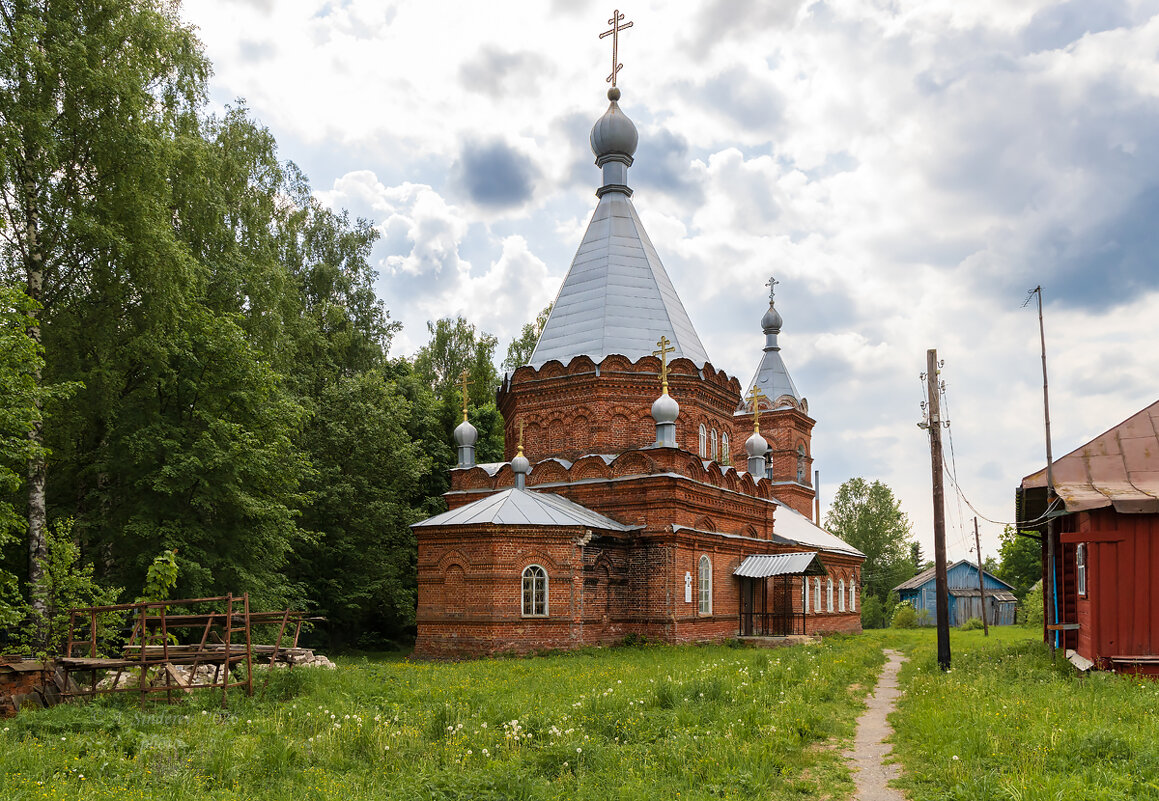 Церковь во имя Владимирской иконы Божией Матери в с. Кресты - Александр Синдерёв