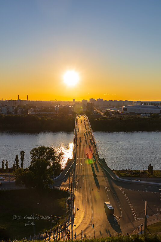 Канавинский мост через Оку в Нижнем Новгороде - Александр Синдерёв