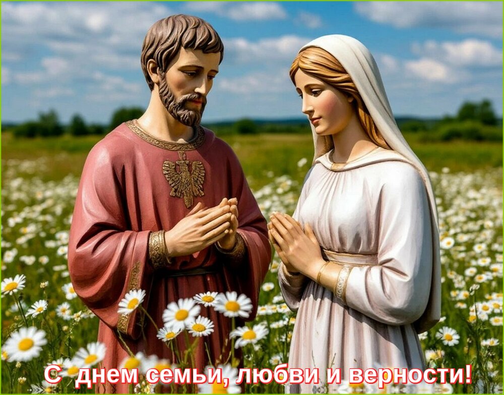 С ДНЕМ СЕМЬИ, ЛЮБВИ И ВЕРНОСТИ! - Наталья ***