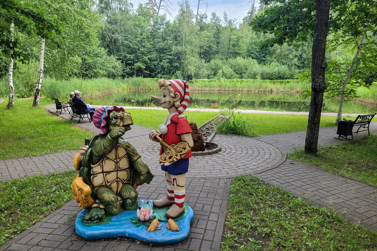 "Гладь старинного пруда" - Татьяна Машошина