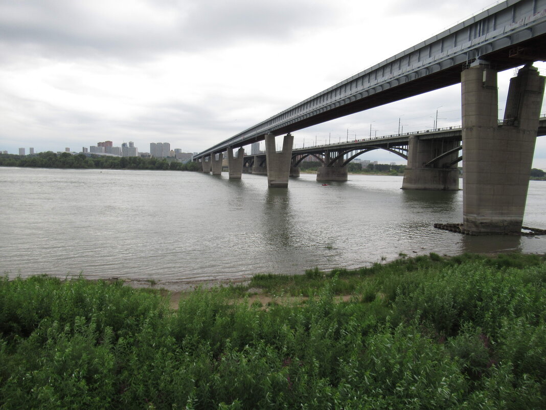 Обь, мост и метромост - Андрей Макурин Обь, мост и метромост - Андрей Макурин