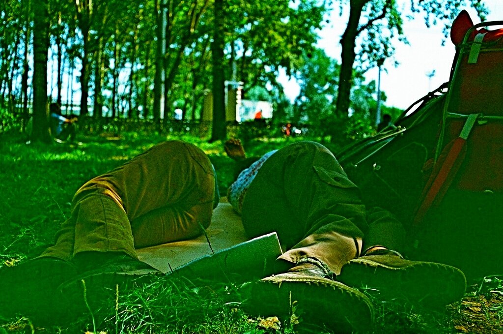 ХАБАРОВСК, после ночного перелёта. - Виктор Осипчук