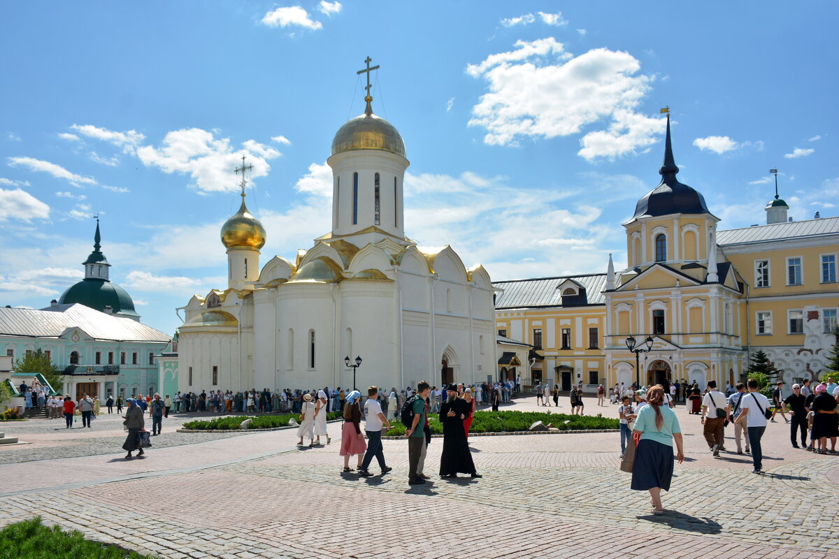 Поклонение мощам Сергия Радонежского - Леонид Иванчук
