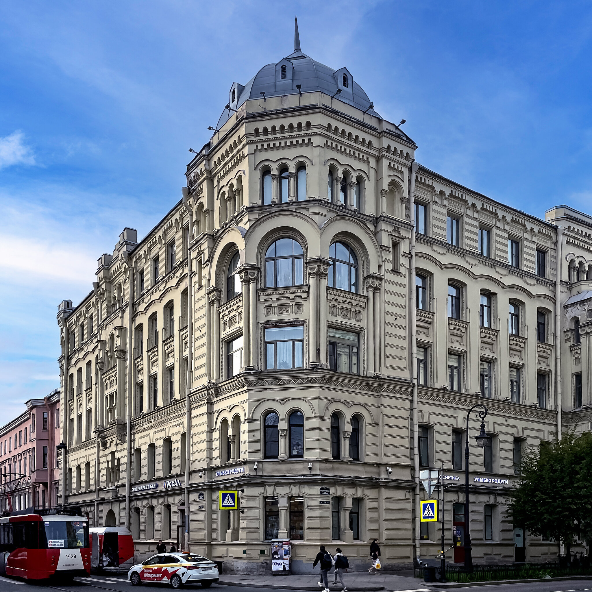 СПб. Пушкинская ул. 19. Доходный дом Правошинского :: Виктор Орехов СПб. Пушкинская ул. 19. Доходный дом Правошинского :: Виктор Орехов