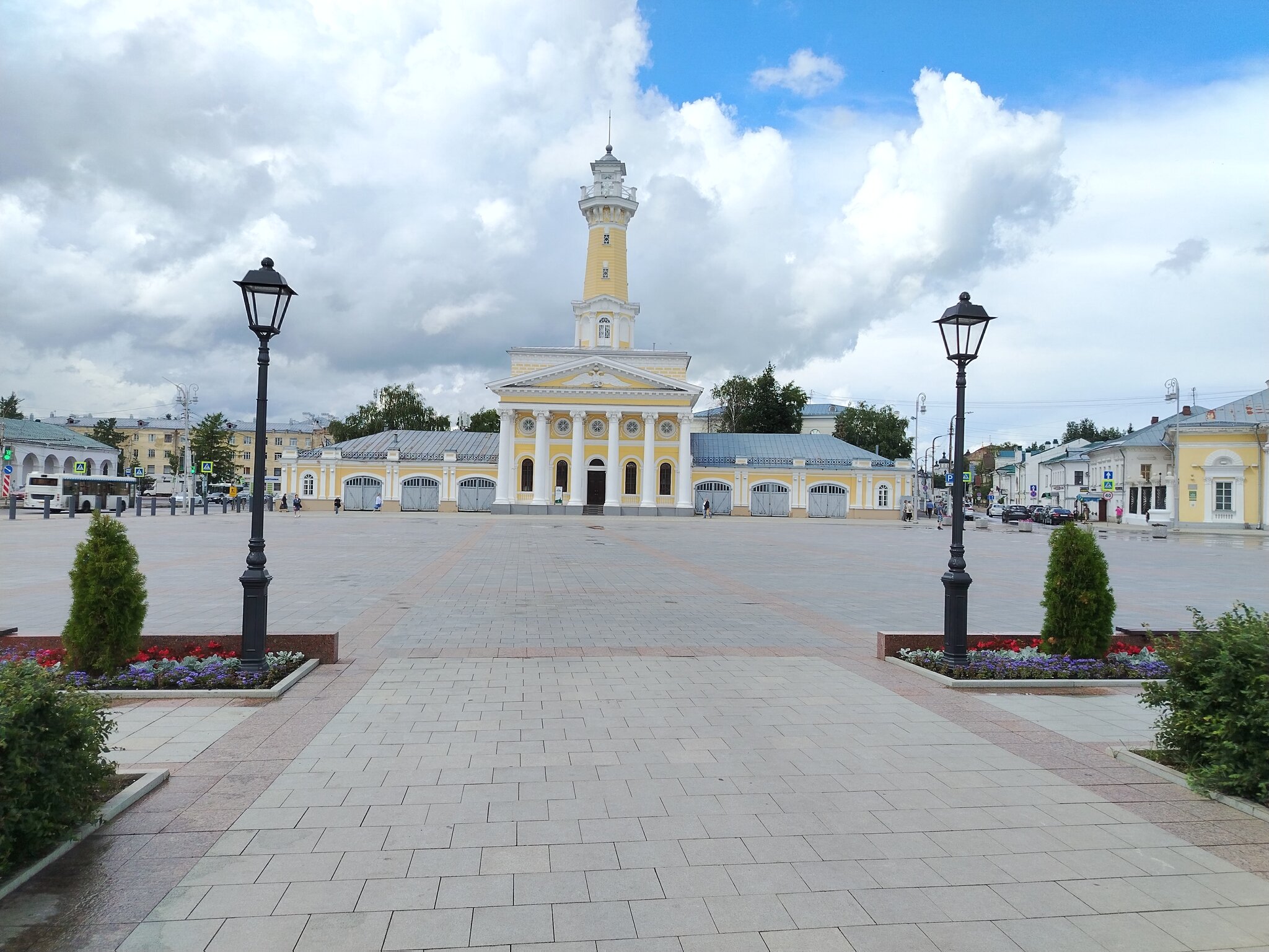 Пожарная каланча в Костроме :: Надежда Пожарная каланча в Костроме :: Надежда