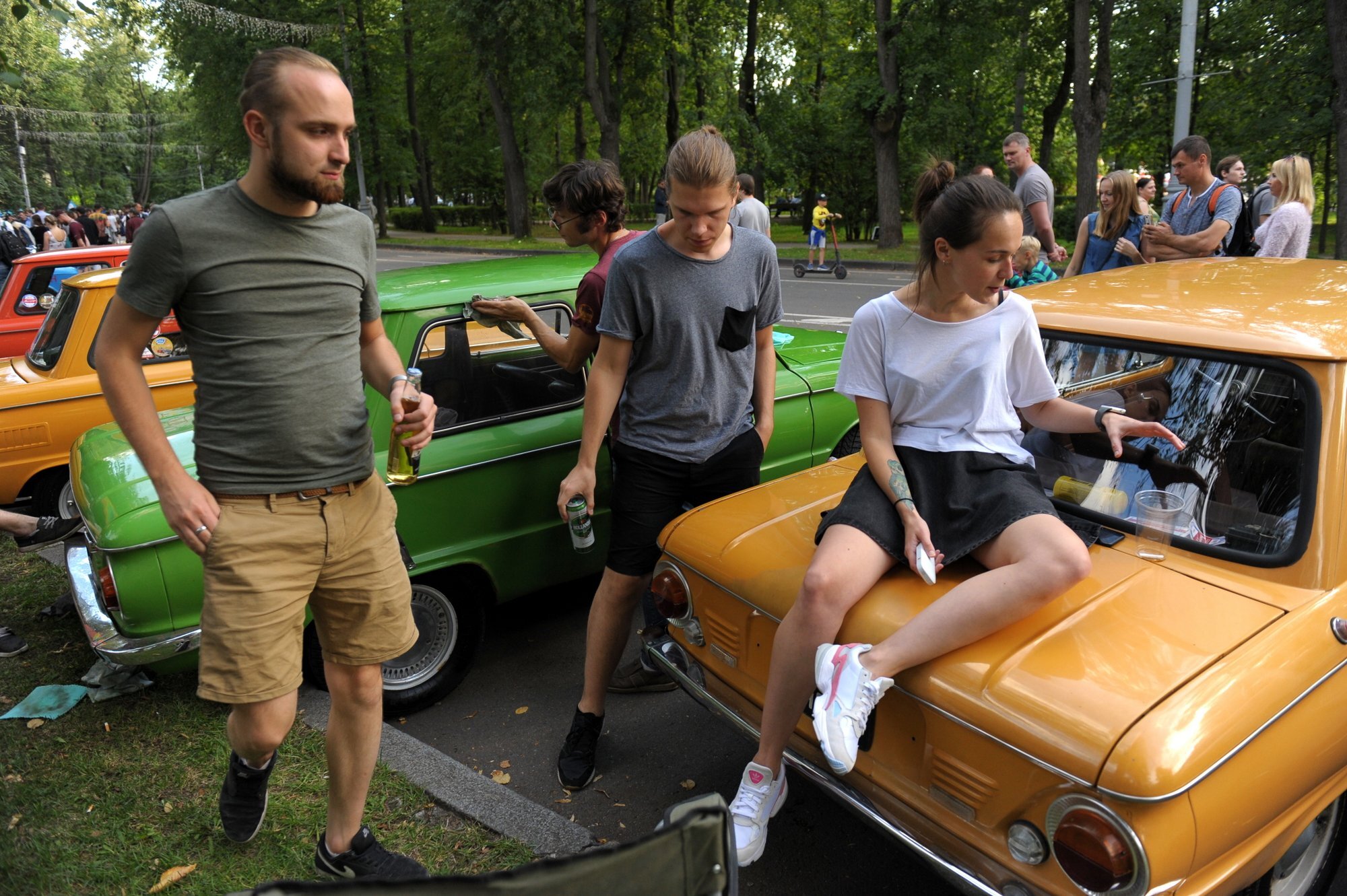 Ретрофест. Сокольники :: Сергей Золотавин Ретрофест. Сокольники :: Сергей Золотавин