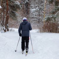 Лыжник :: Александр Синдерёв