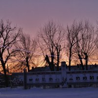 Закат в моём городе. :: Восковых Анна Васильевна 