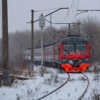 Электричка :: Александр Синдерёв