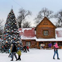 НОВОГОДНИЕ ГУЛЯНИЯ В УСАДЬБЕ ДЕДА МОРОЗА :: Валентина 