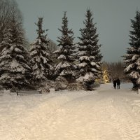 Вечером в сквере... :: Мария Васильева