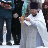 В Крещенский Сочельник состоялся чин освящения воды :: Вик Токарев