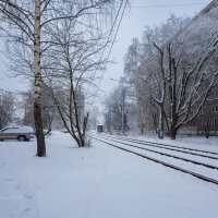 Трамвайная линия :: Александр Синдерёв