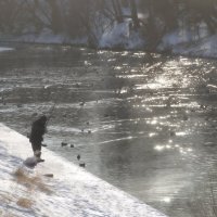 Зимняя рыбалка. :: Сергей Сергеев