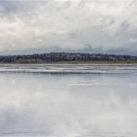 Кавголовское озеро. Январская оттепель. :: Александр Максимов