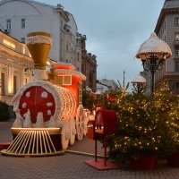 Москва. Новогодний Старый Арбат. :: Наташа *****