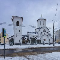 Церковь Святого Серафима Саровского :: Александр Синдерёв