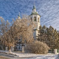 Вид на храм в честь Богоявления Господня. :: Александр Максимов