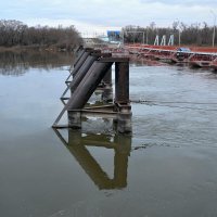 На Оке в феврале. :: Михаил Столяров