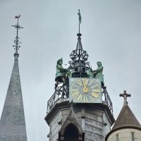 Часы на церкви Нотр-Дам в Дижоне :: Sergey Grim