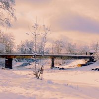 Зимний день в городе :: Сергей Кочнев