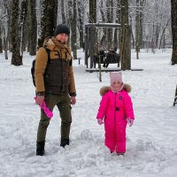 Дочка с папой. :: Милешкин Владимир Алексеевич 