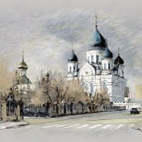 Москва. Николо-Перервинский монастырь. :: В и т а л и й .... Л а б з о'в