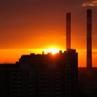 Урбанистический закат... :: Руслан Урбанистический закат... :: Руслан