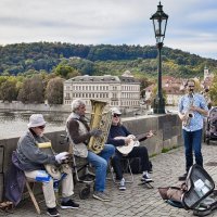 Квартет на мосту :: Sergey Grim