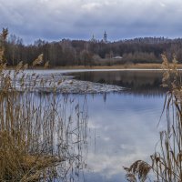 На Якушевском озере в марте :: Сергей Цветков