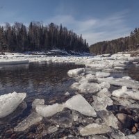 Весна на Казыре. :: Николай Привалов