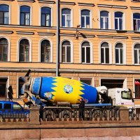 Бетон привезли. :: Виктор Никитенко