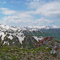 ПРОГУЛКА НА БОЛЬШОЙ ЧИМГАН 3300м. :: Виктор Осипчук