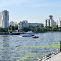 Нагатинская набережная :: Леонид Иванчук