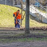 Весенняя перекопка :: Валерий Иванович