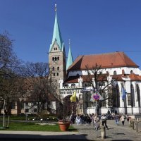 Augsburger Dom. Собор был освящён в 1065 году :: Галина 